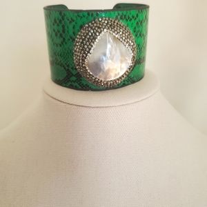 Statement cuff bracelet